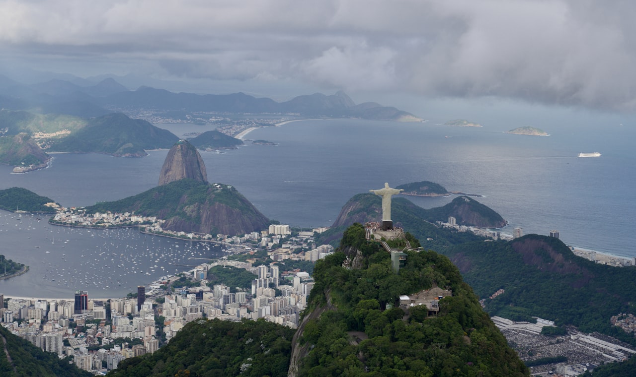 Rio de Janeiro — a group of people walking in a city